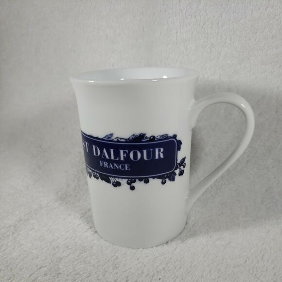 ST DALFOUR Tea Coffee  Cup White New in Original Box Designed In France NOS - Picture 3 of 12